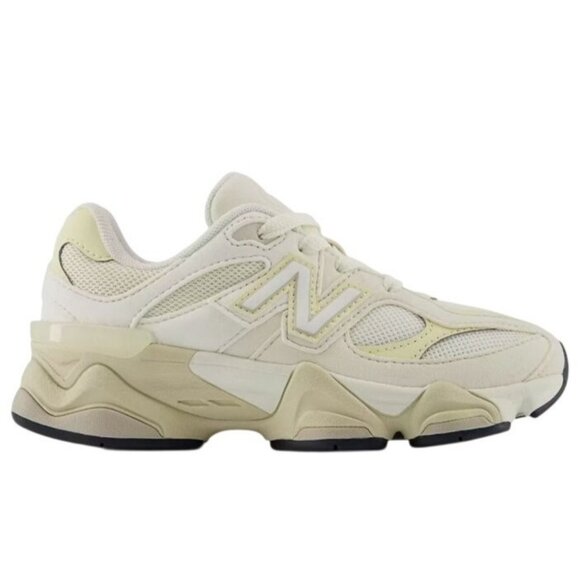 New Balance Other - New Balance 9060 Kids Ivory White Sea Salt With Linen Lace Sneakers Size US 3